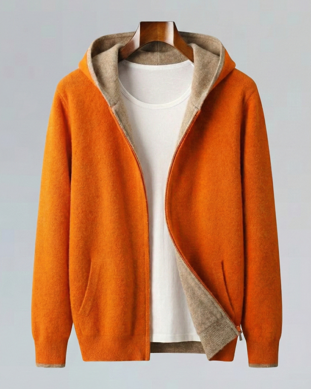 Casaro - Kapuzenjacke aus Wolle