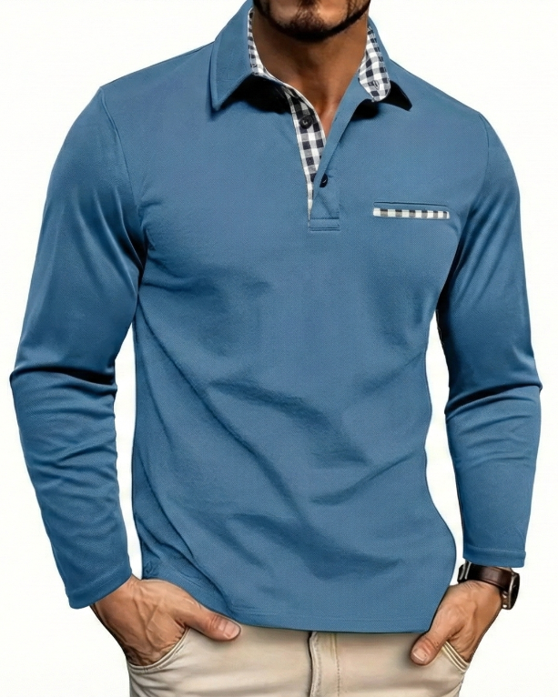 Heidis - Langarmpoloshirt
